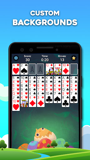 FreeCell Solitaire: Card Games - Tangkapan Layar 3
