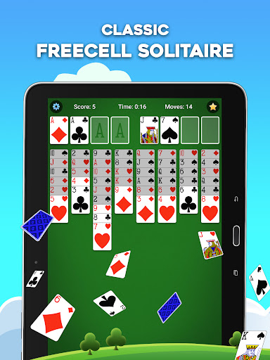 FreeCell Solitaire: Card Games - Tangkapan Layar 6