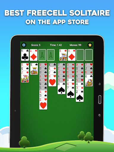 FreeCell Solitaire: Card Games - Tangkapan Layar 7