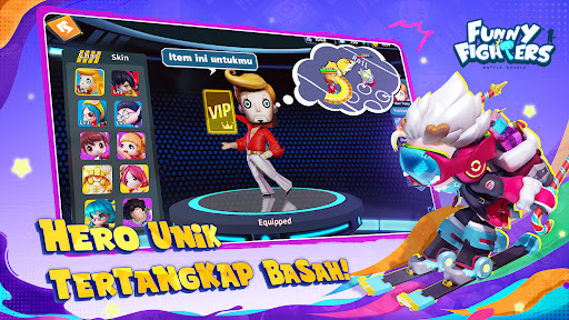 Funny Fighters: Battle Royale - Tangkapan Layar 2