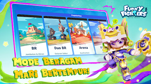 Funny Fighters: Battle Royale - Tangkapan Layar 5
