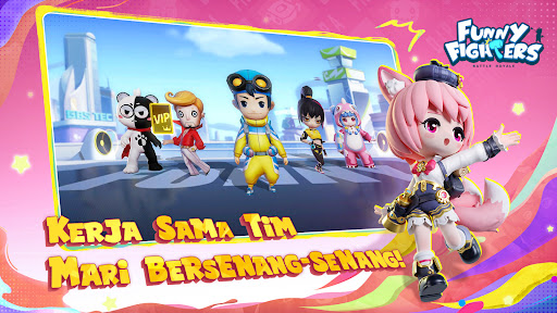 Funny Fighters: Battle Royale - Tangkapan Layar 6
