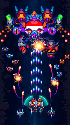 Galaxiga: Galaxy Arcade Game - Tangkapan Layar 2