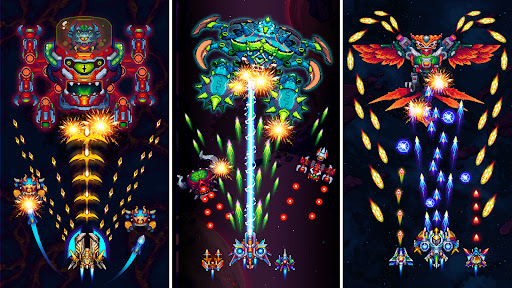 Galaxiga: Galaxy Arcade Game - Tangkapan Layar 5