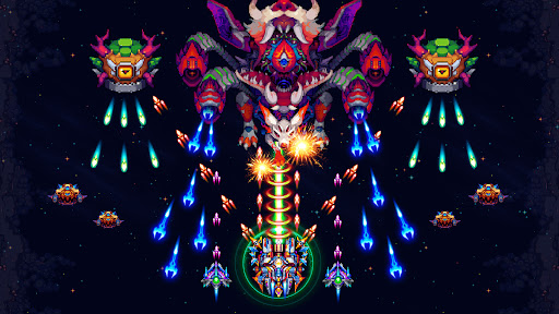 Galaxiga: Galaxy Arcade Game - Tangkapan Layar 6
