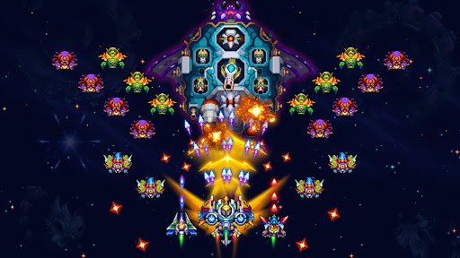 Galaxiga: Galaxy Arcade Game - Tangkapan Layar 7