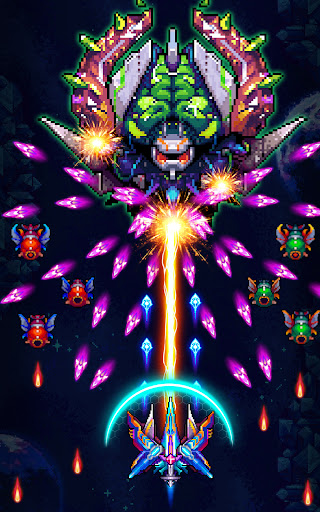 Galaxiga: Galaxy Arcade Game - Tangkapan Layar 8