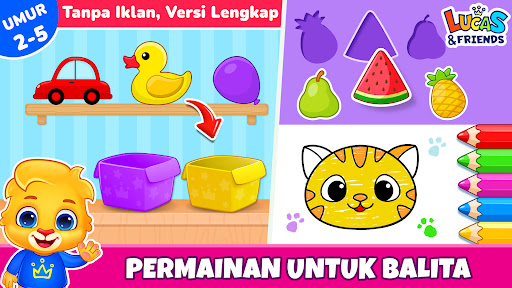 Game Anak Balita & Prasekolah - Tangkapan Layar 1