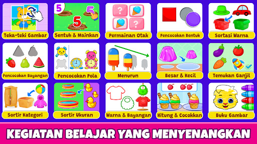 Game Anak Balita & Prasekolah - Tangkapan Layar 2