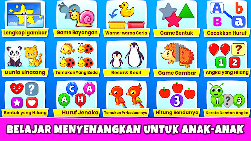 Game Anak: Balita Usia 3-7 - Tangkapan Layar 2
