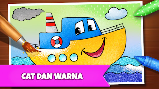 Game menggambar dan mewarnai - Tangkapan Layar 3
