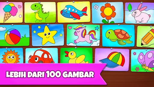 Game menggambar dan mewarnai - Tangkapan Layar 5