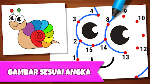 Game menggambar dan mewarnai - Tangkapan Layar 6