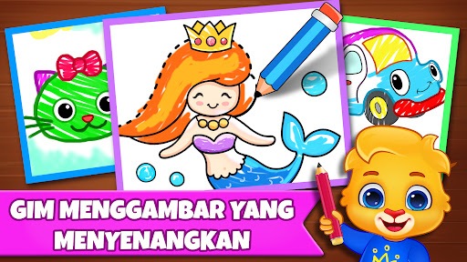 Game menggambar dan mewarnai - Tangkapan Layar 8