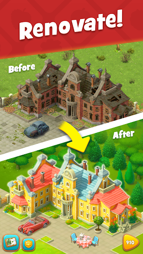 Gardenscapes - Tangkapan Layar 5