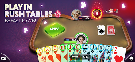 Gin Rummy Extra - Online Rummy - Tangkapan Layar 7