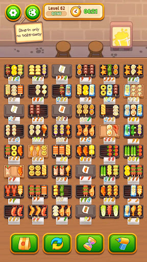 Grill Sort - Food Sort Games - Tangkapan Layar 5