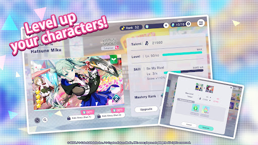 HATSUNE MIKU: COLORFUL STAGE! 5.3.5 APK - Tangkapan Layar 1