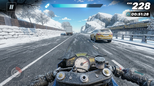 Highway Moto Rush: Traffic - Tangkapan Layar 2
