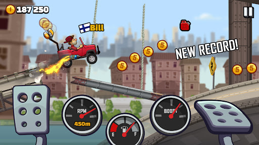 Hill Climb Racing 2 - Tangkapan Layar 7