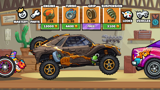 Hill Climb Racing 2 - Tangkapan Layar 8
