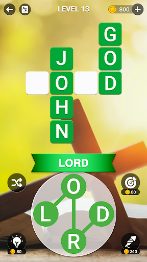 Holyscapes - Bible Word Game - Tangkapan Layar 1