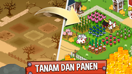 Idle Farming Empire - Tangkapan Layar 1