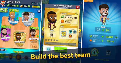 Idle Five Basketball Tycoon - Tangkapan Layar 2