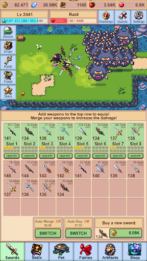 Idle Sword Master - Tangkapan Layar 8