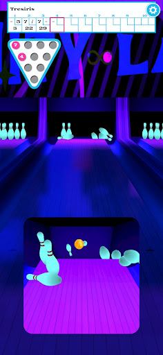 Infinity Lanes: Retro Bowling - Tangkapan Layar 1