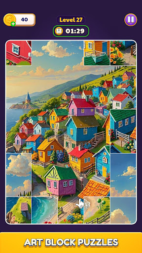 Jigsaw Block Sort - Tangkapan Layar 1