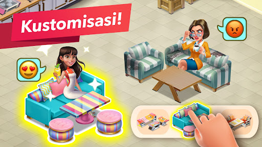Kafe Saya — Game Restoran - Tangkapan Layar 6