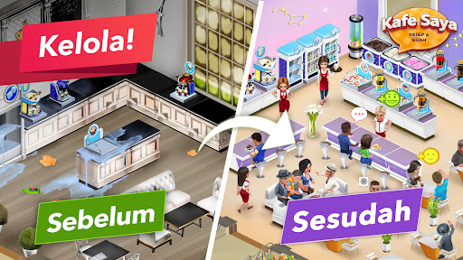 Kafe Saya — Game Restoran - Tangkapan Layar 8