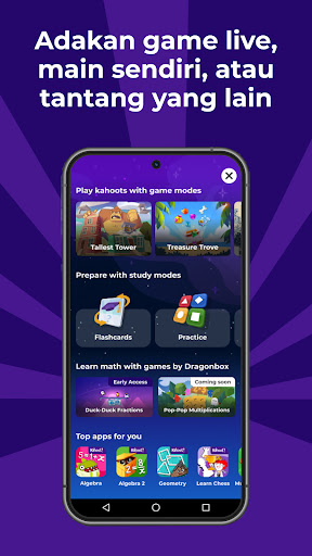 Kahoot! Bermain & Membuat Kuis - Tangkapan Layar 1