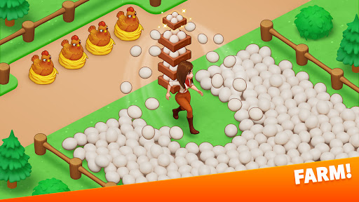 Klondike Adventures: Farm Game - Tangkapan Layar 3