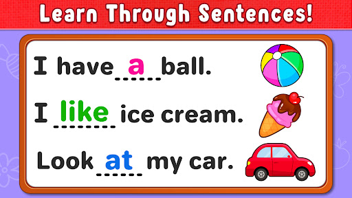 Learn to Read: Kids Games - Tangkapan Layar 2
