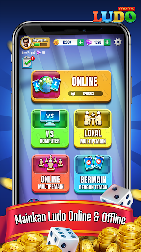 Ludo Comfun Ludo Online Game - Tangkapan Layar 3