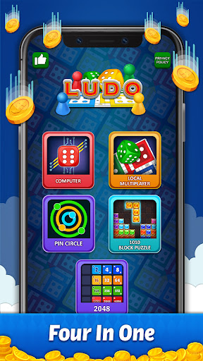 Ludo Offline लूडो: Low MB Game - Tangkapan Layar 7