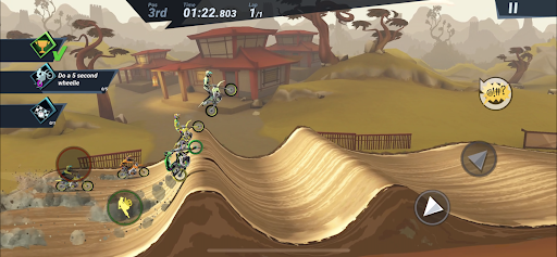 Mad Skills Motocross 3 - Tangkapan Layar 1