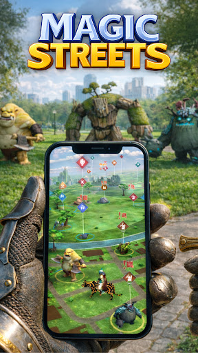 Magic Streets: Turn based RPG - Tangkapan Layar 1