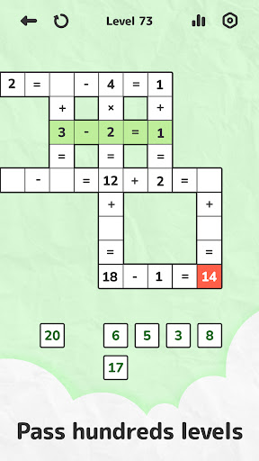 Math Crossword — Number puzzle - Tangkapan Layar 3
