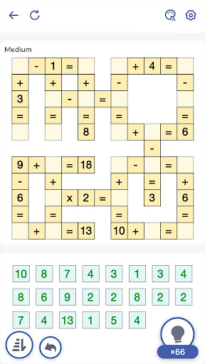 Math Puzzle Games - Crossmath - Tangkapan Layar 4