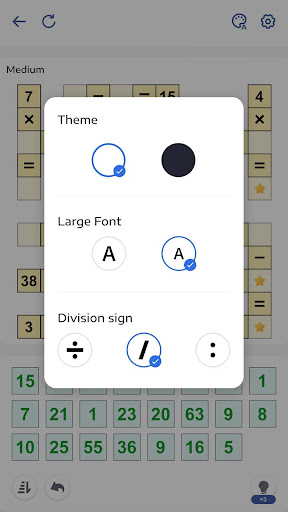 Math Puzzle Games - Crossmath - Tangkapan Layar 5