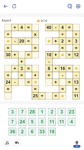 Math Puzzle Games - Crossmath - Tangkapan Layar 7