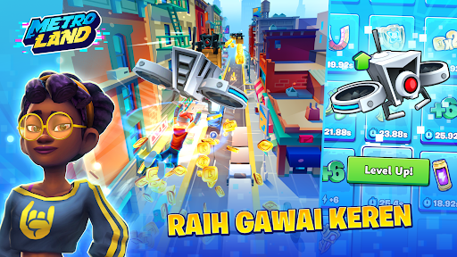 MetroLand - Endless Runner - Tangkapan Layar 7
