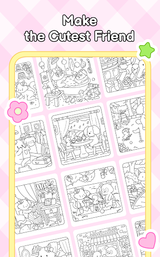 My Cute Friends: Coloring Book - Tangkapan Layar 8