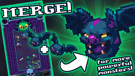 NecroMerger - Idle Merge Game - Tangkapan Layar 1