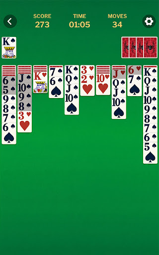 Permainan Solitaire Laba-laba - Tangkapan Layar 8