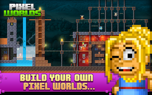 Pixel Worlds: MMO Sandbox - Tangkapan Layar 4