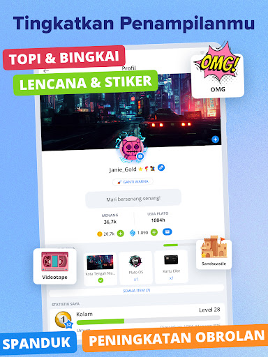 Plato: Game Multiplayer Seru - Tangkapan Layar 8